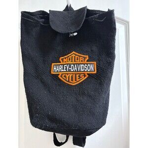 Embroidered Harley Davidson backpack